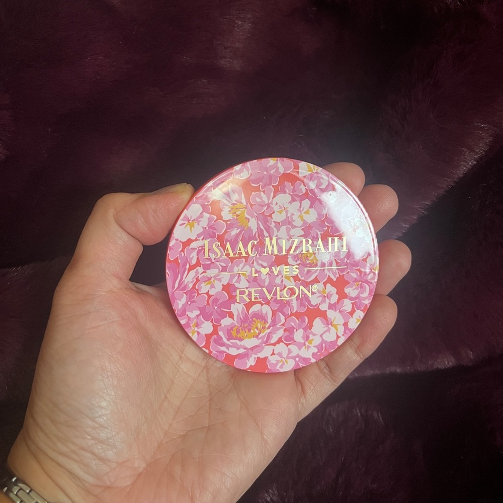 Isaac Mizrahi Compact Mirror 3x Zoom Travel Makeup Collab Revlon Sephora Vanity